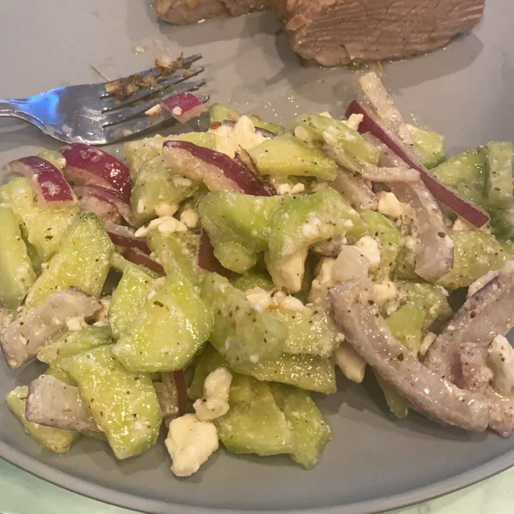 Cucumber Salad with Feta